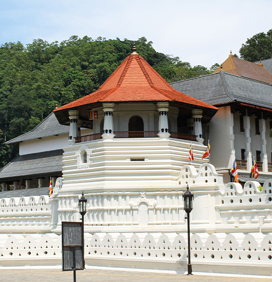 Kandy sacred city in Sri Lanka